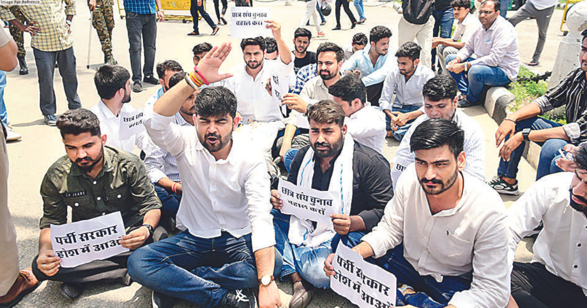 NSUI stages statewide protests demanding students union polls